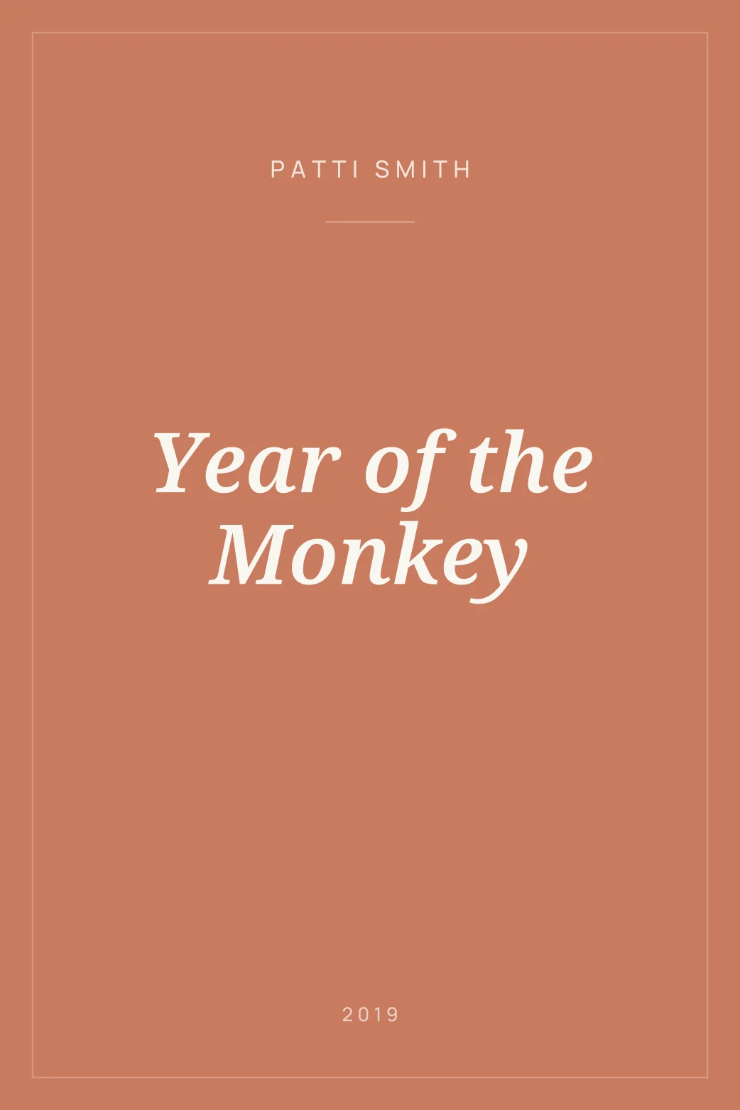 Portada de Year of the Monkey