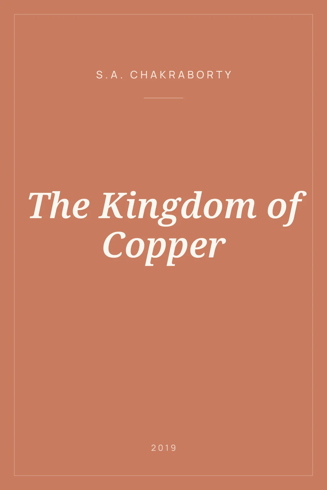 Portada de The Kingdom of Copper