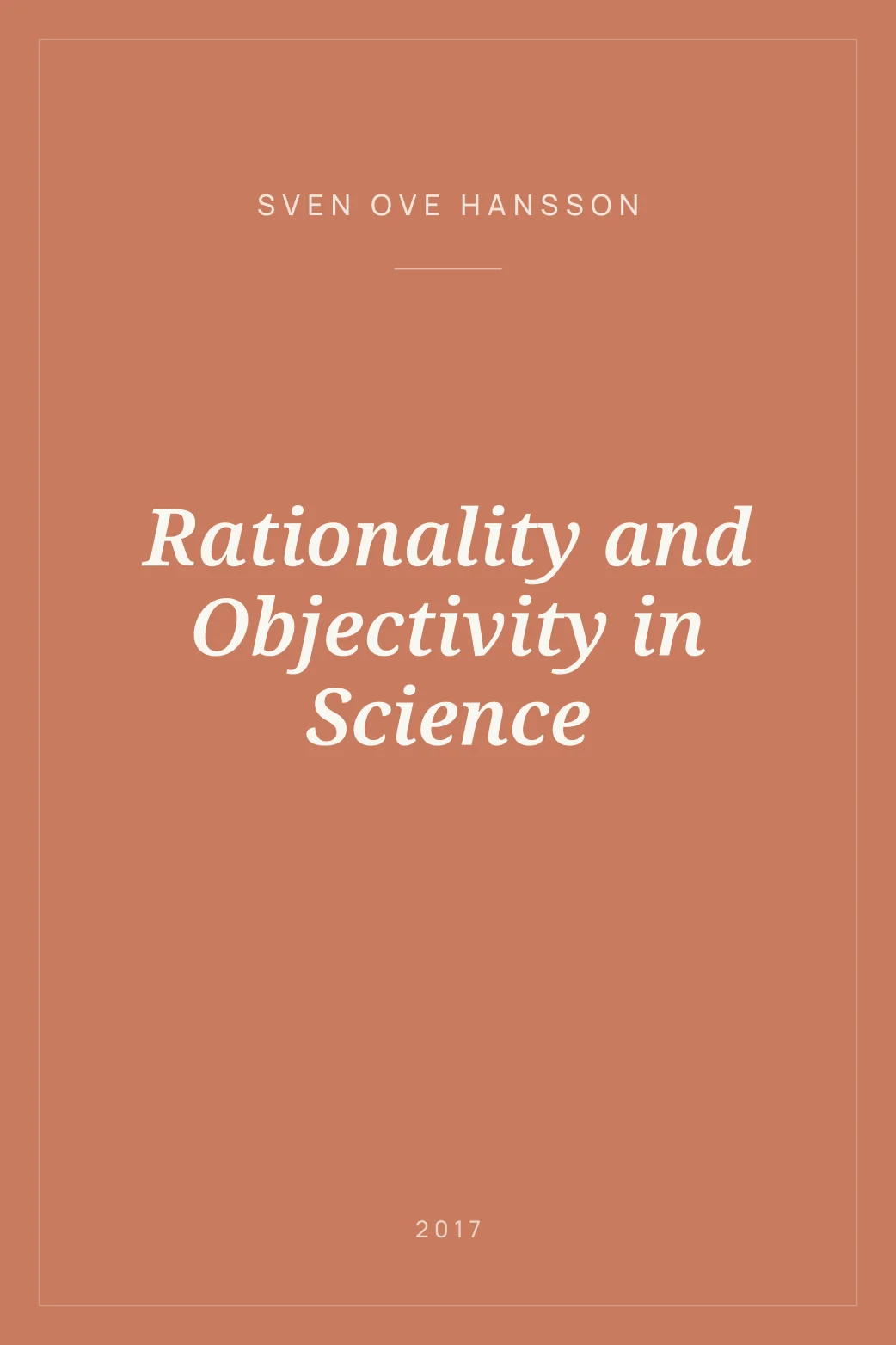 Portada de Rationality and Objectivity in Science