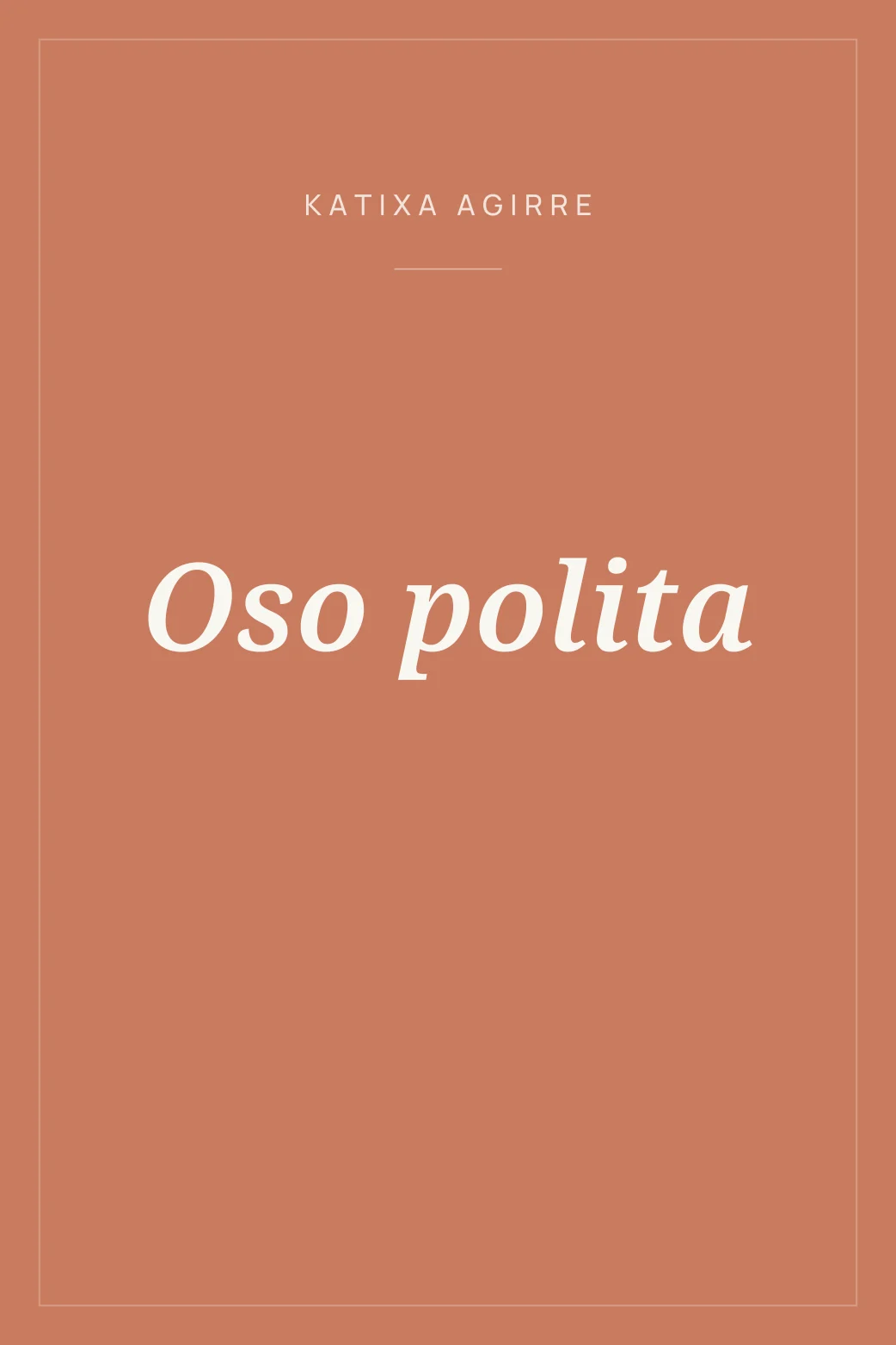 Portada de Oso polita