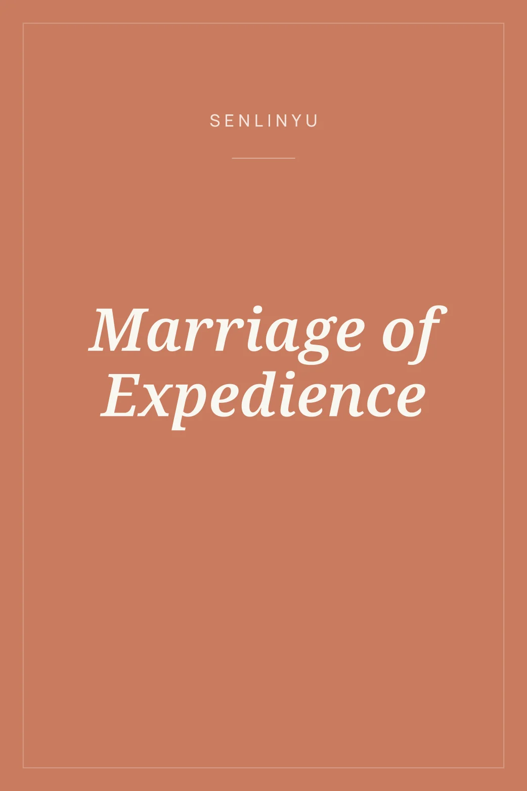 Portada de Marriage of Expedience