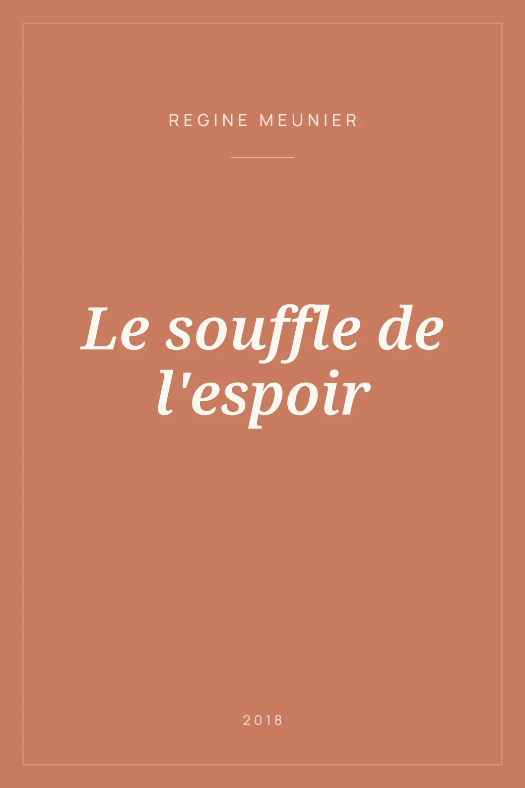 Portada de Le souffle de l'espoir