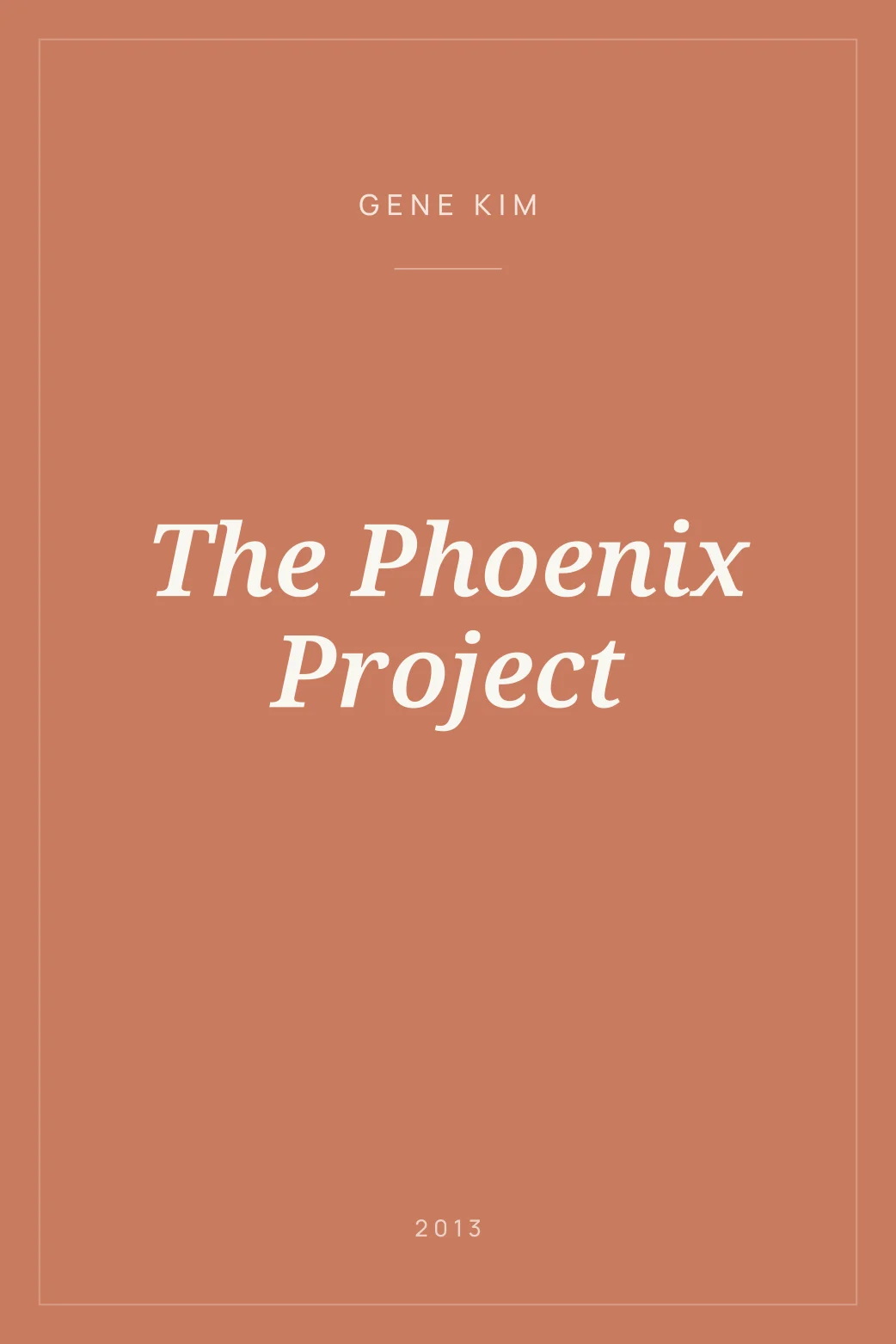 Portada de The Phoenix Project