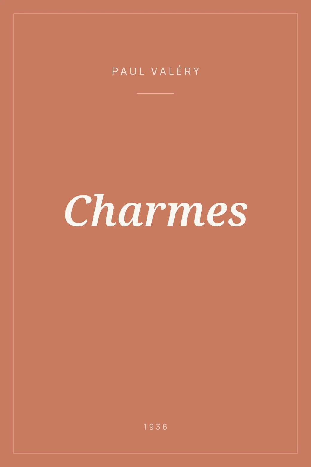 Portada de Charmes