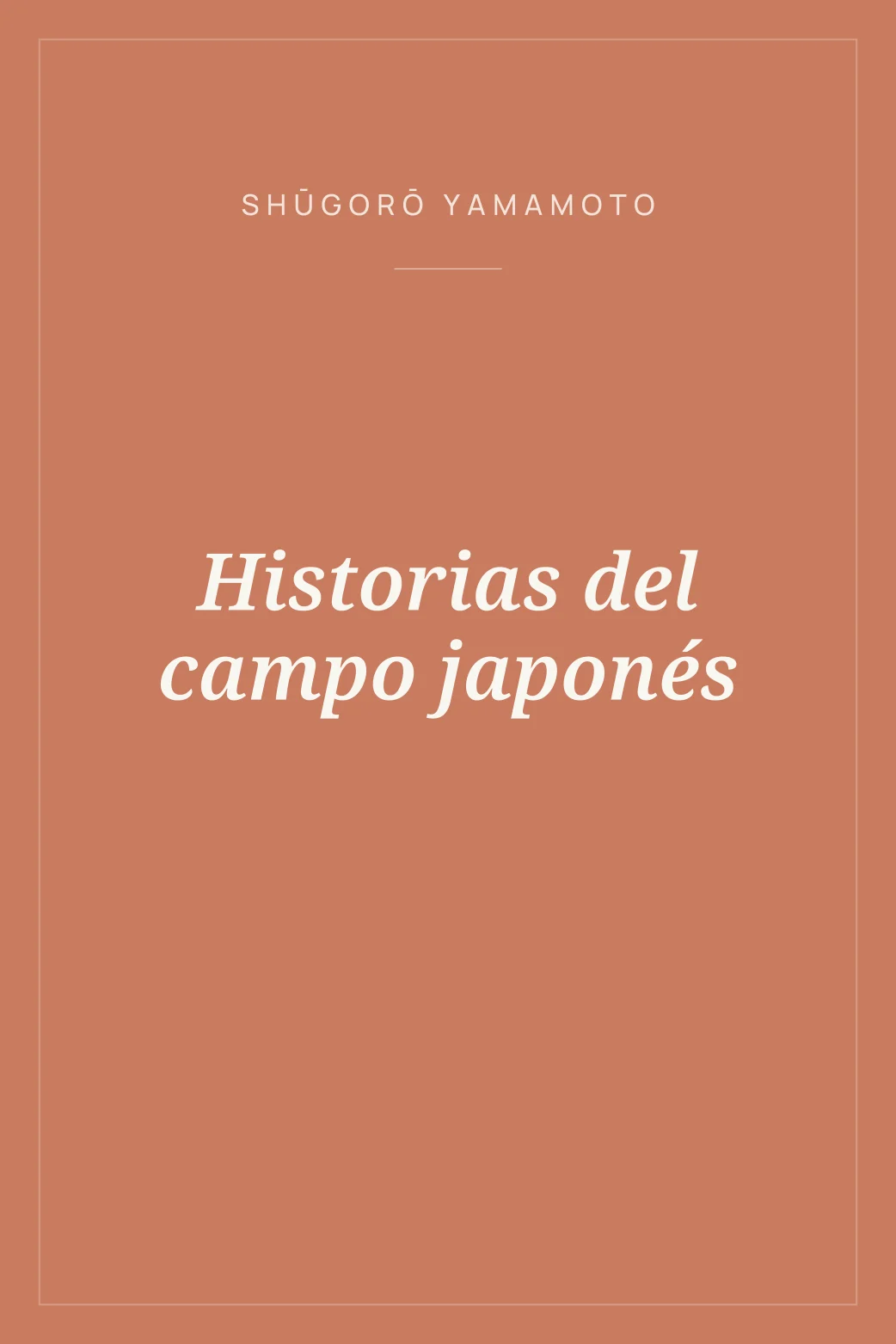 Portada de Historias del campo japonés