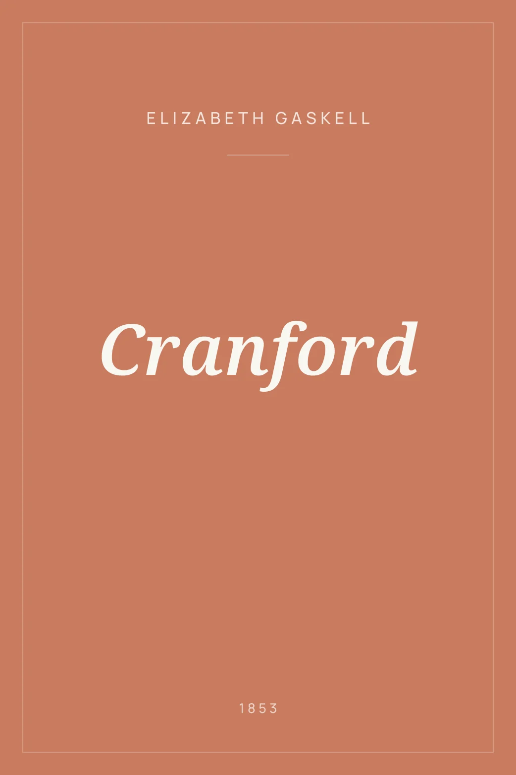 Portada de Cranford