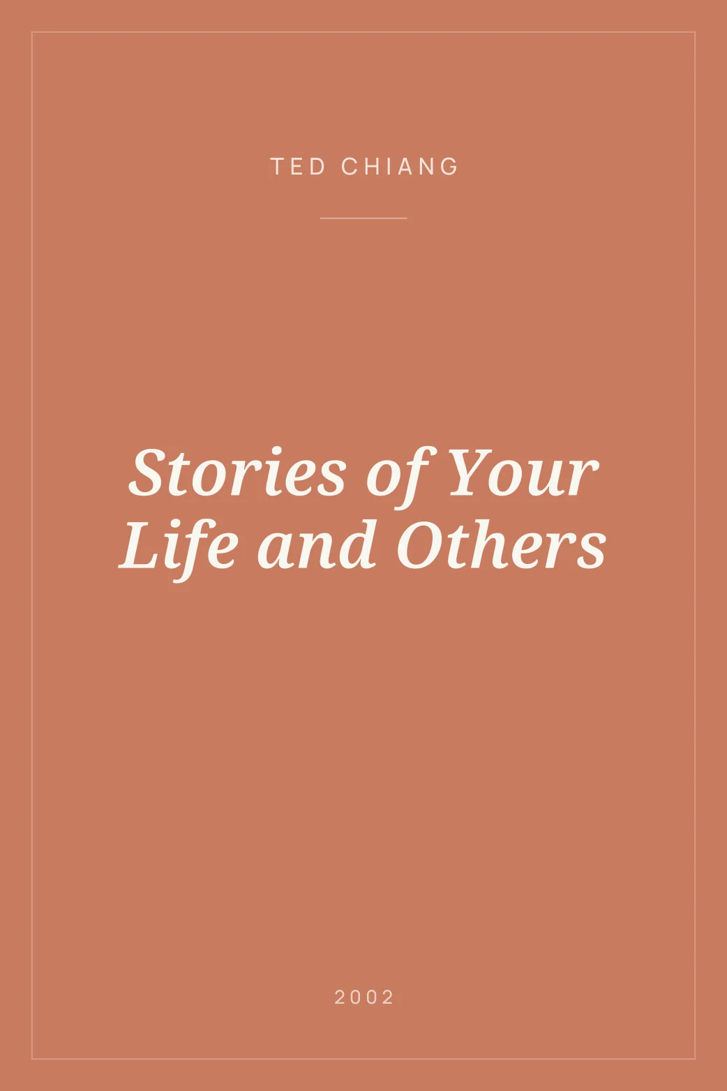Portada de Stories of Your Life and Others