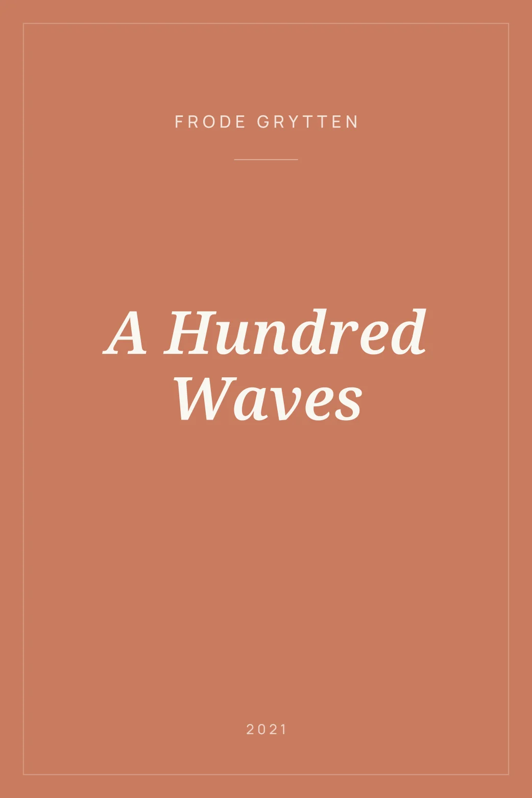 Portada de A Hundred Waves
