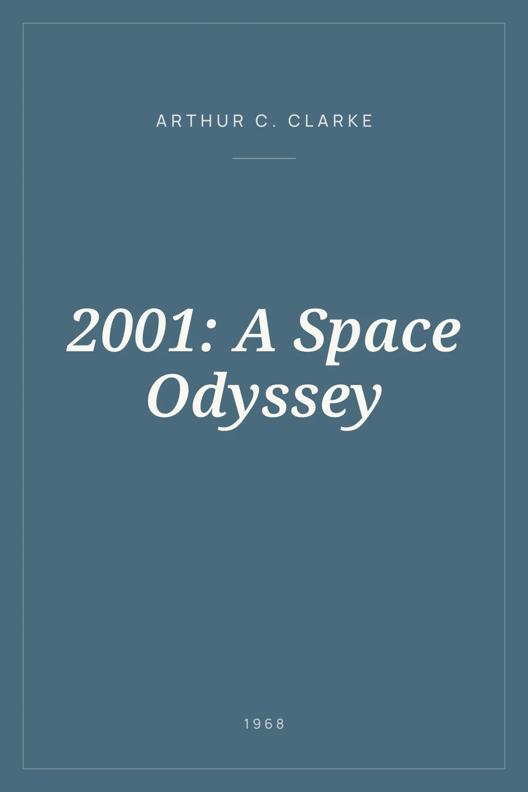 Portada de 2001: A Space Odyssey