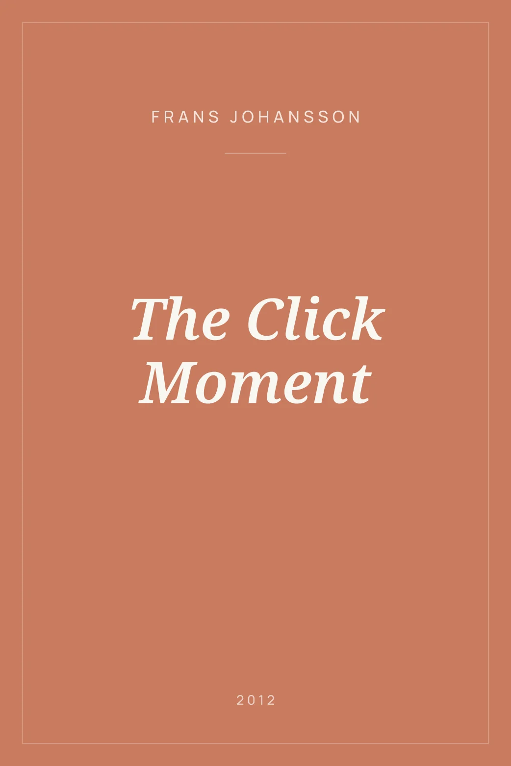Portada de The Click Moment