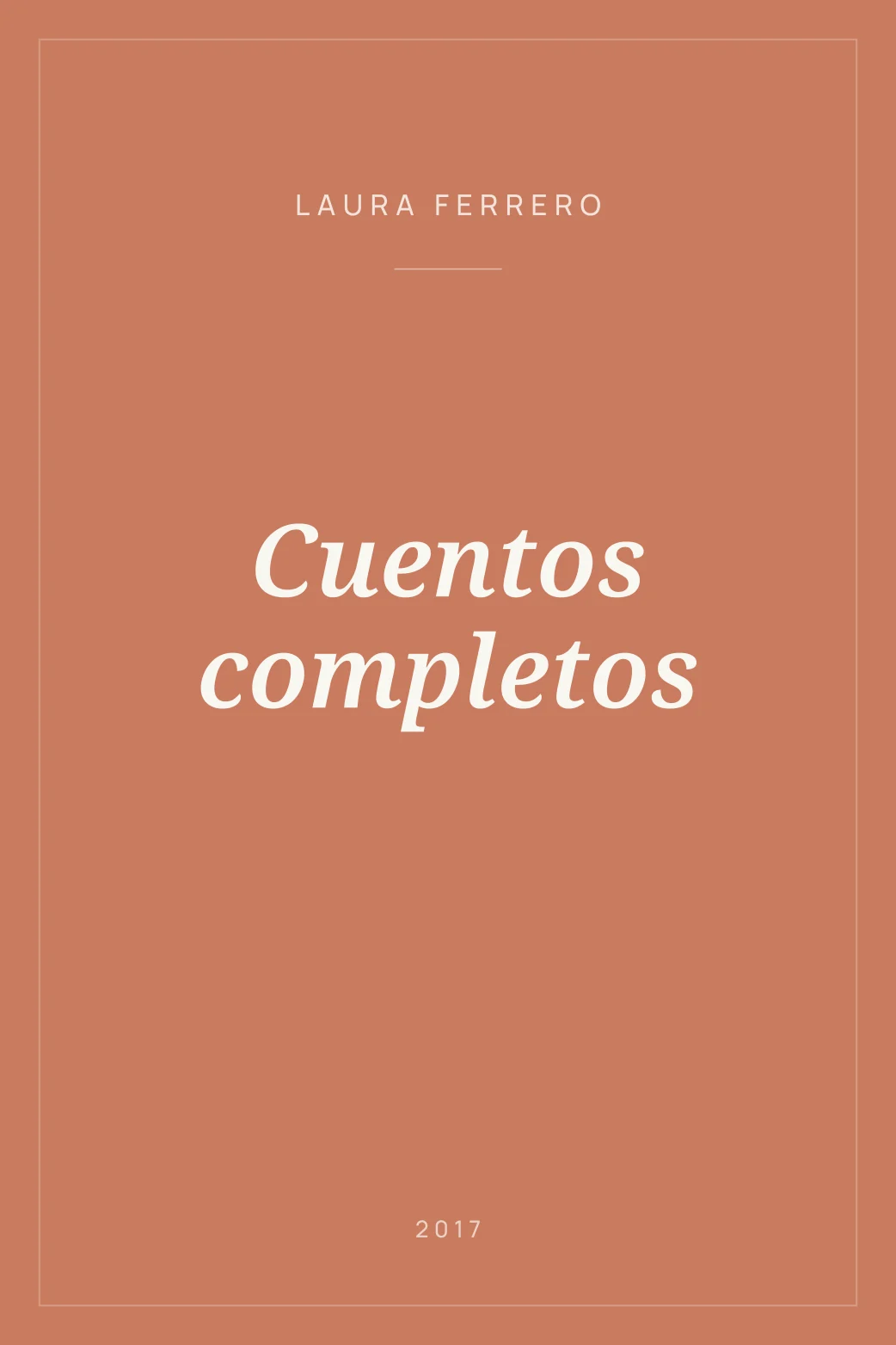 Portada de Cuentos completos