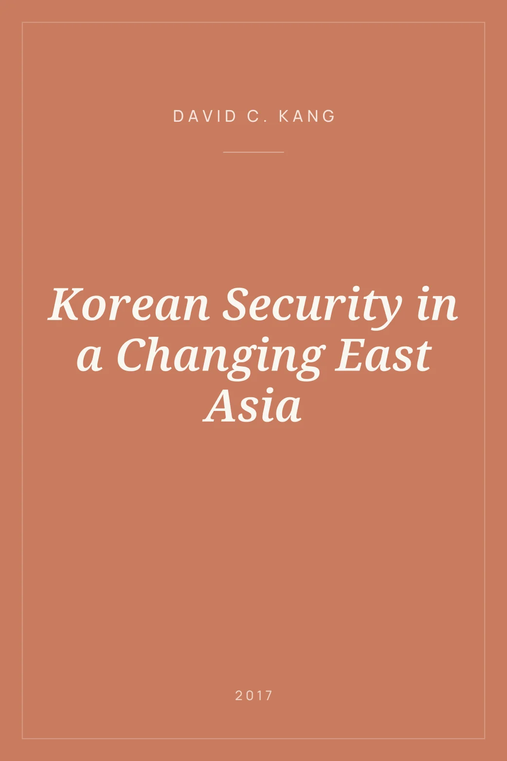Portada de Korean Security in a Changing East Asia