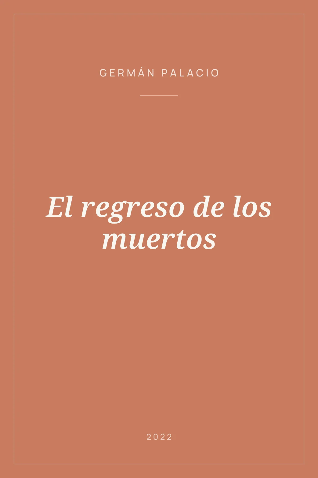 Portada de El regreso de los muertos