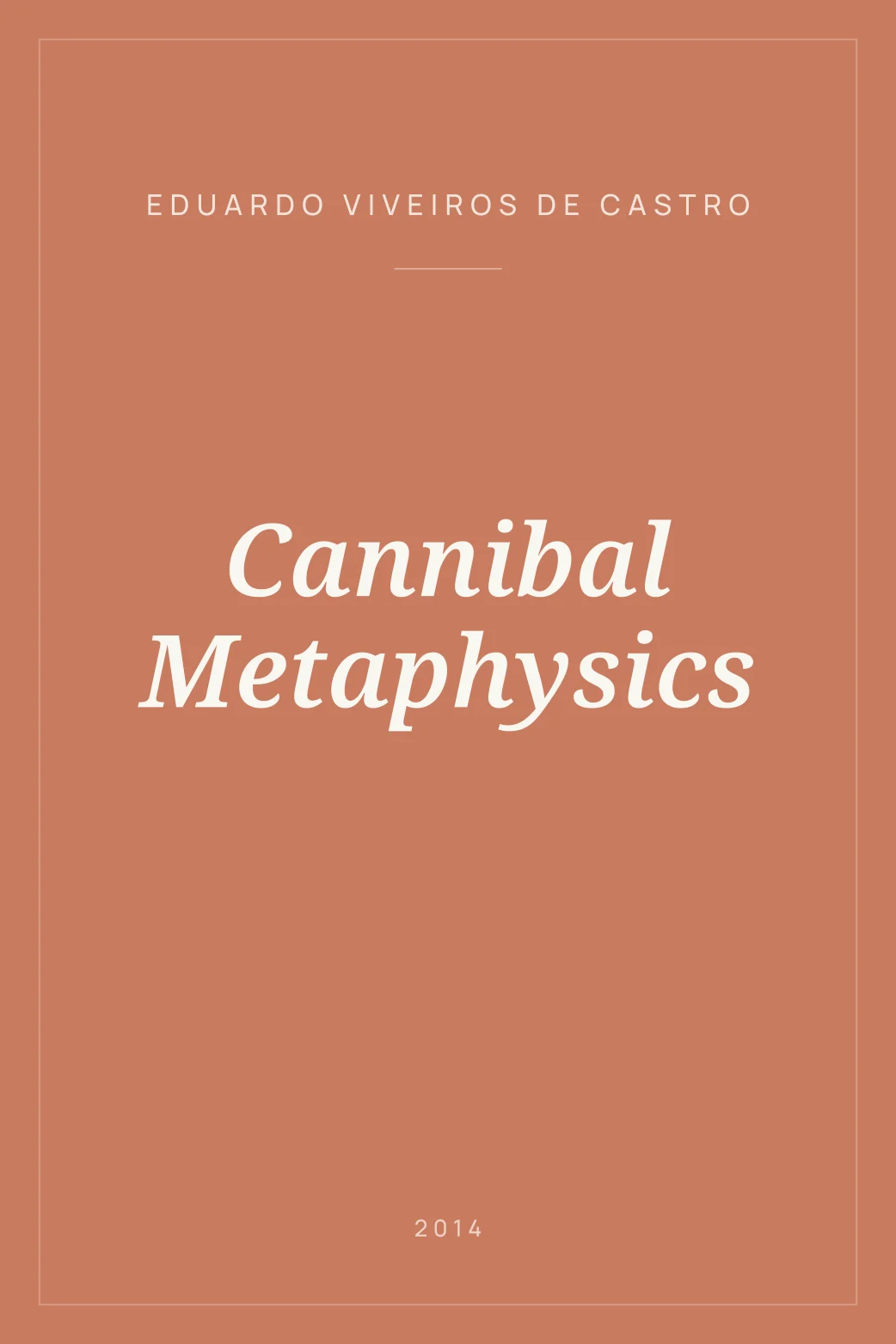 Portada de Cannibal Metaphysics