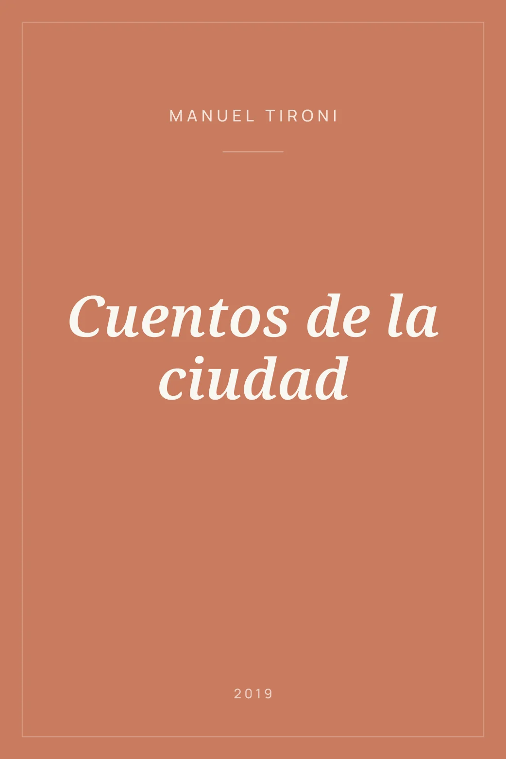 Portada de Cuentos de la ciudad