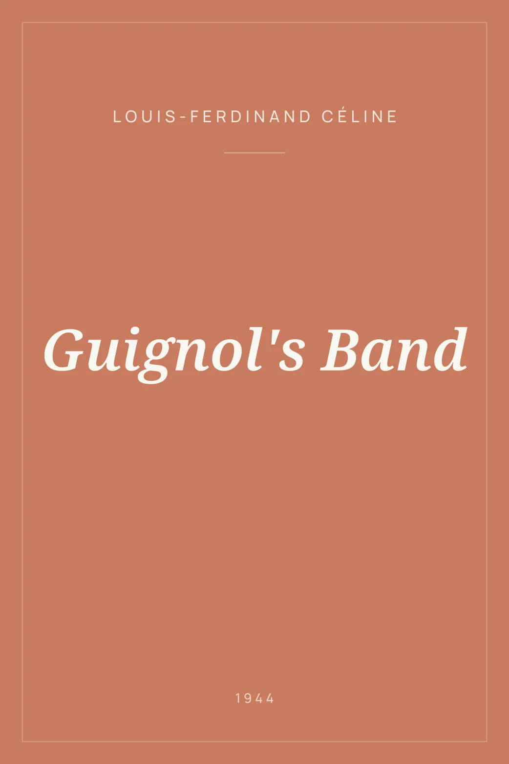 Portada de Guignol's Band