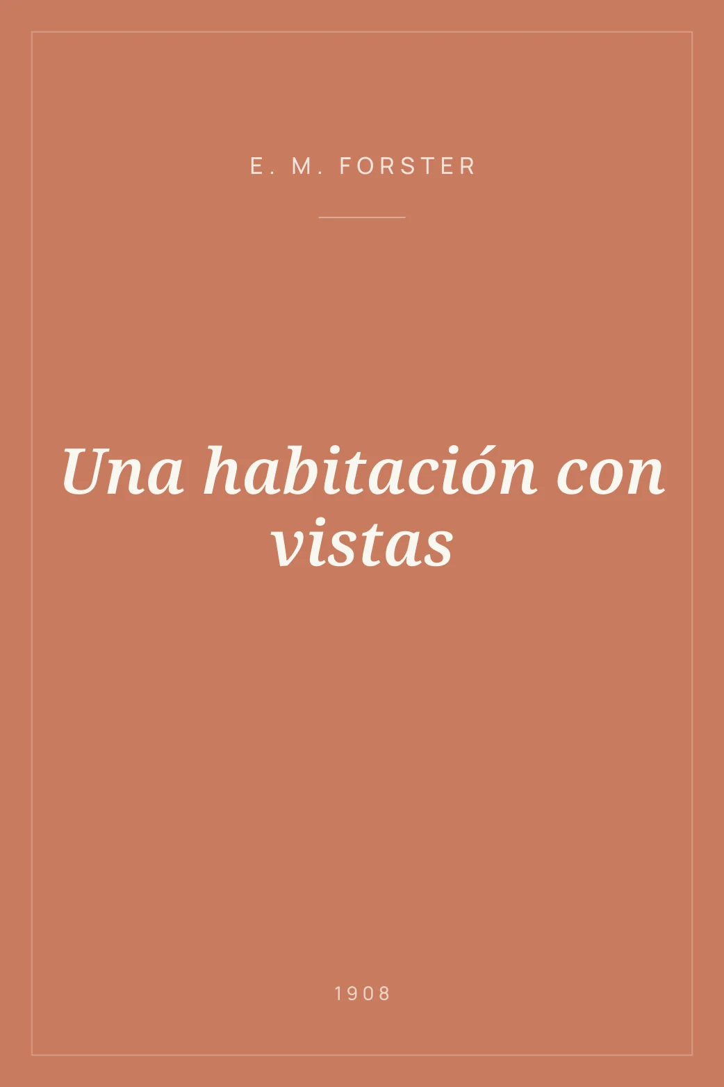 Portada de Una habitación con vistas