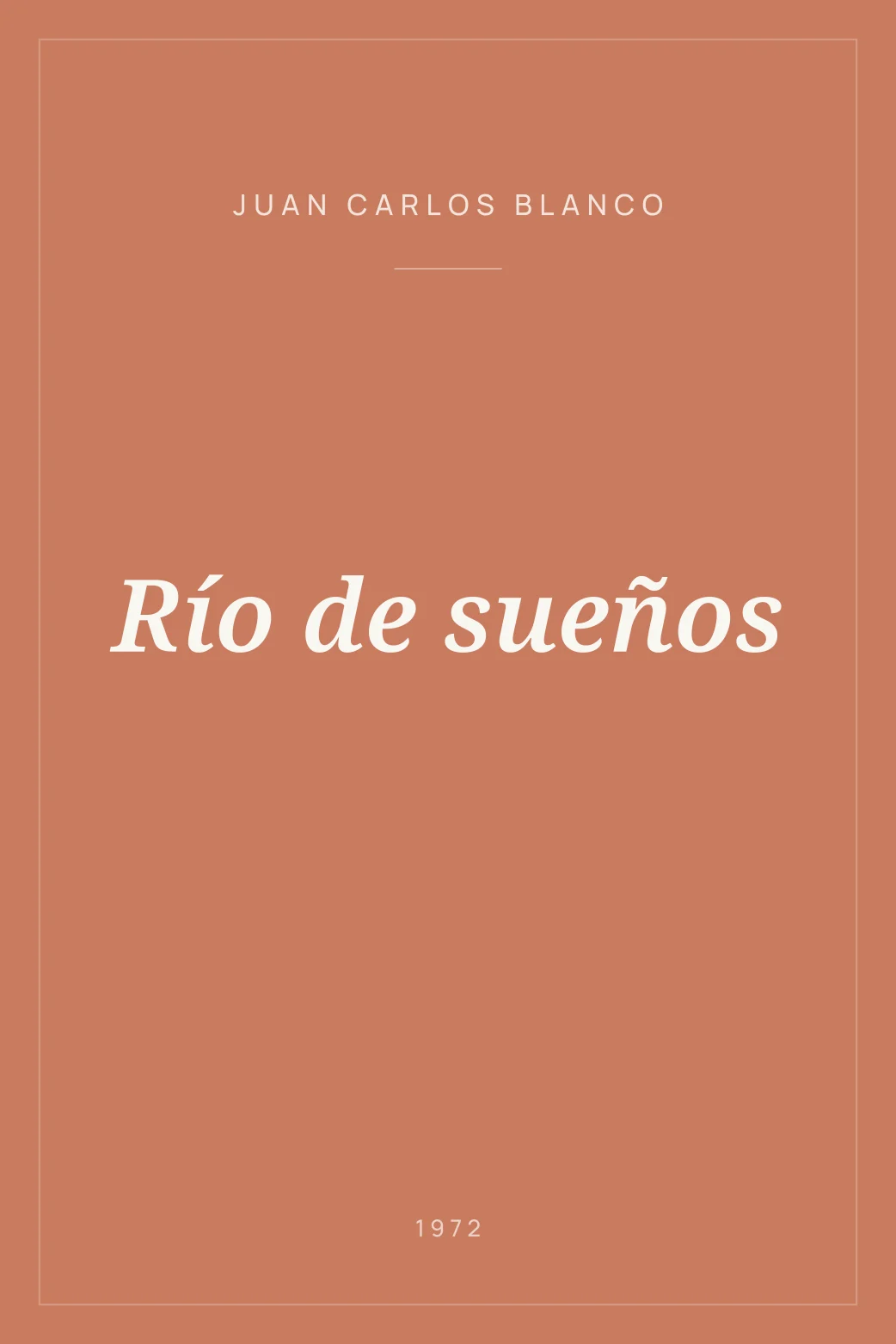 Portada de Río de sueños
