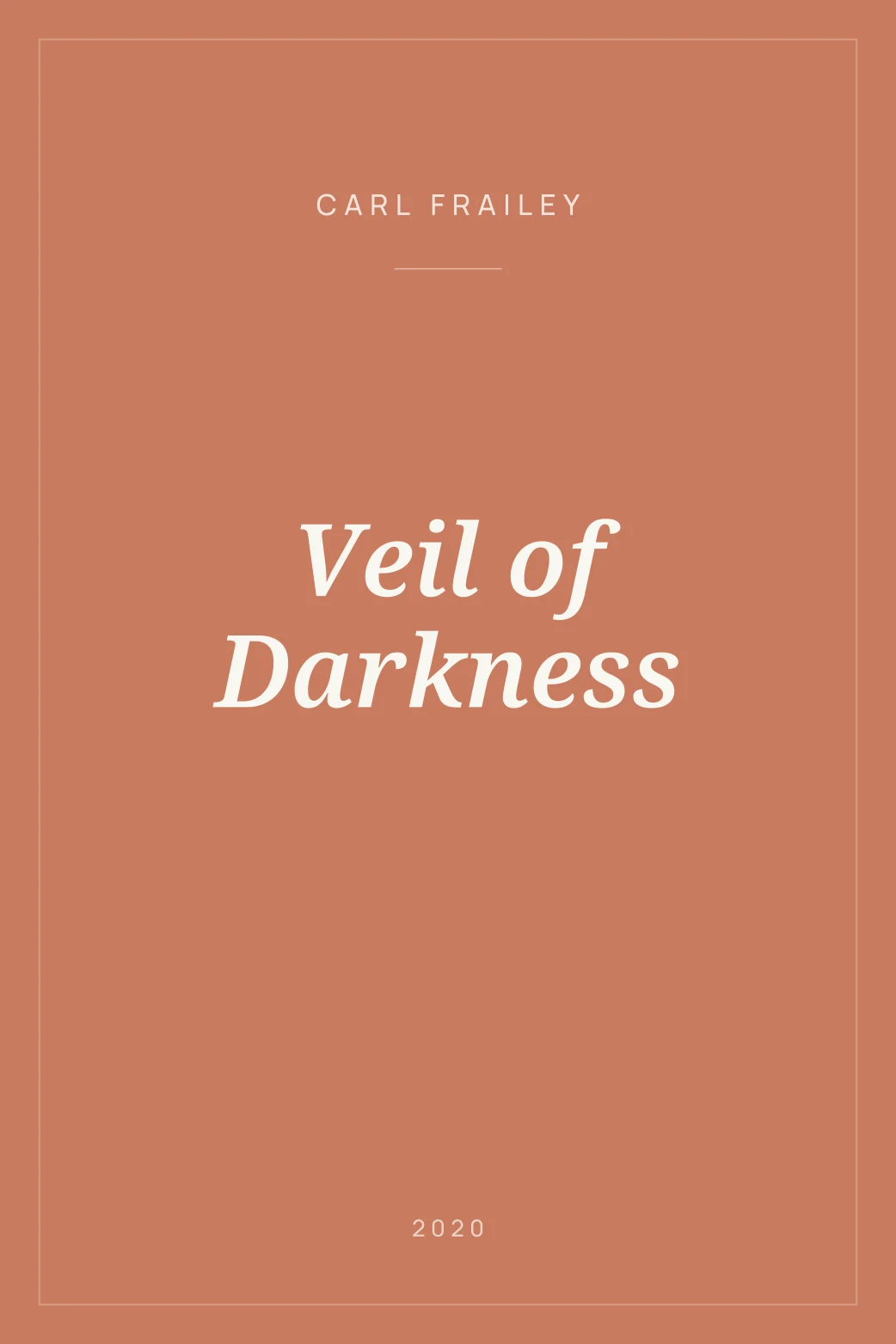 Portada de Veil of Darkness