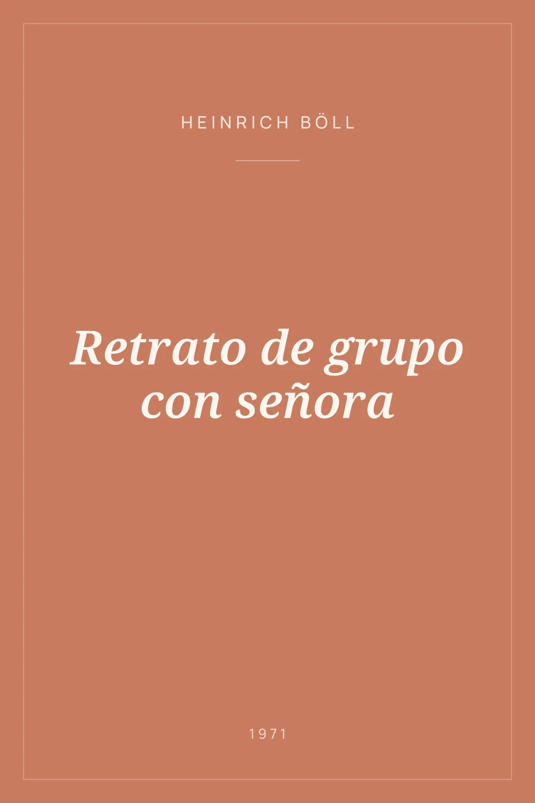 Portada de Retrato de grupo con señora