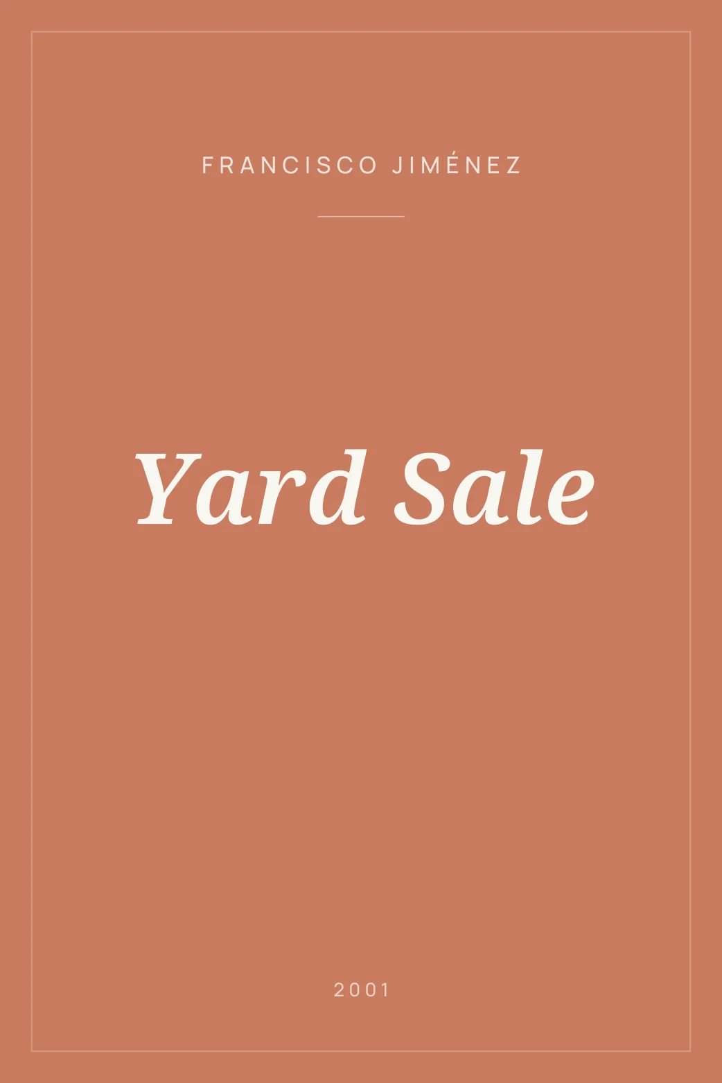 Portada de Yard Sale