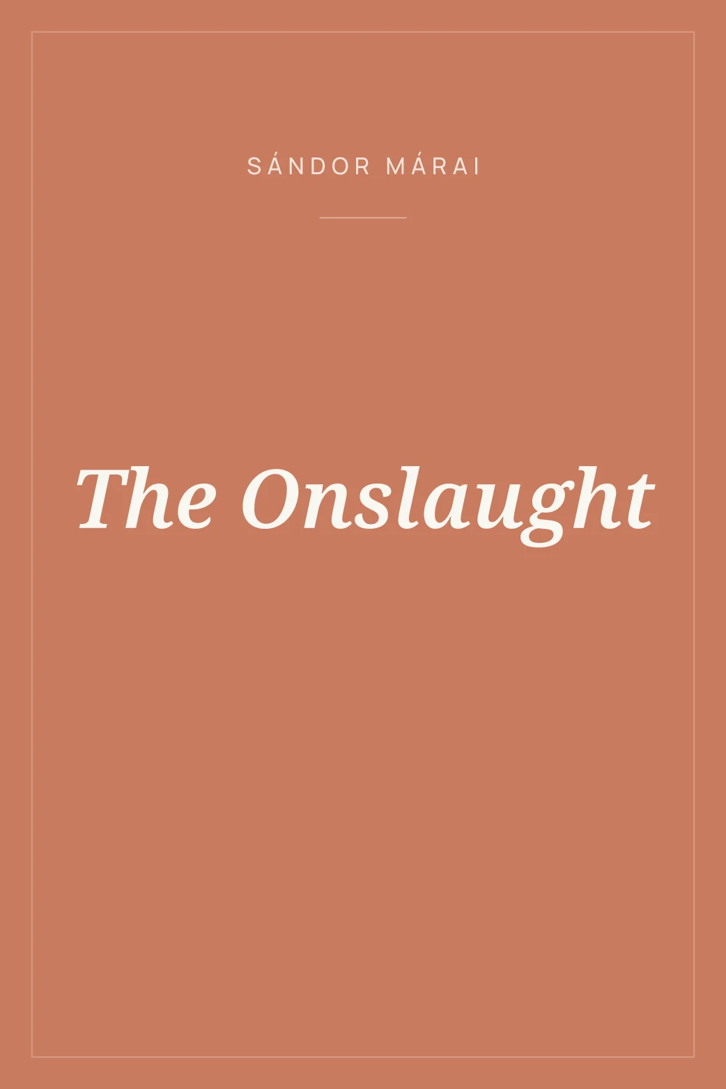 Portada de The Onslaught