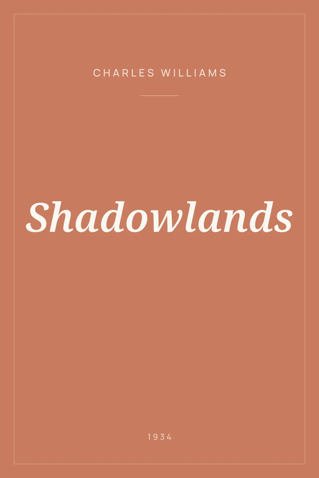 Portada de Shadowlands