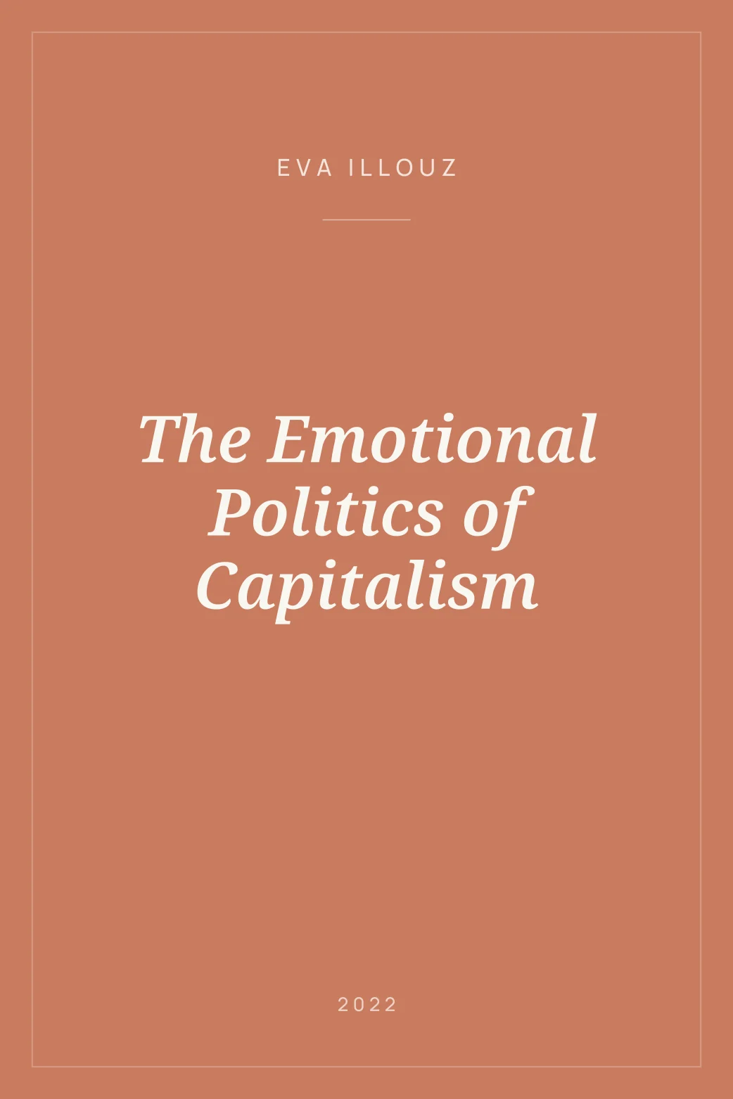 Portada de The Emotional Politics of Capitalism