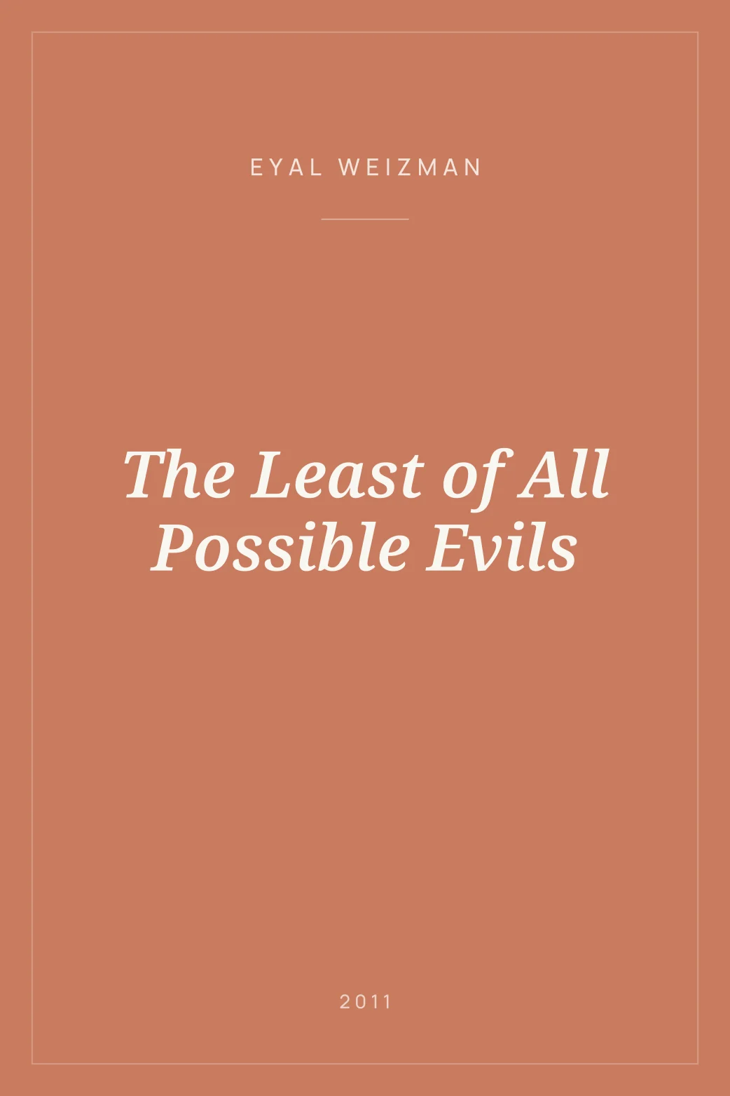 Portada de The Least of All Possible Evils