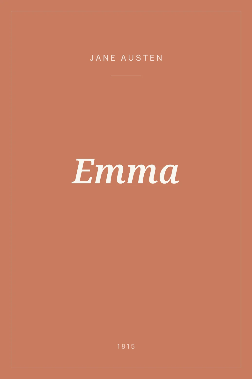Portada de Emma