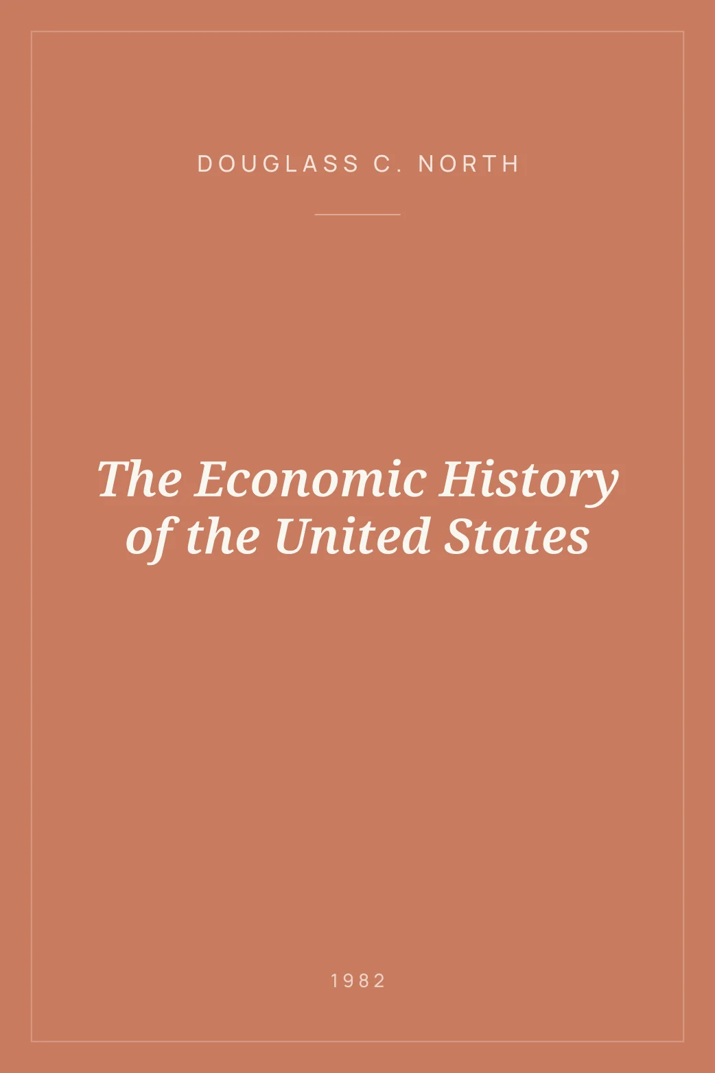 Portada de The Economic History of the United States