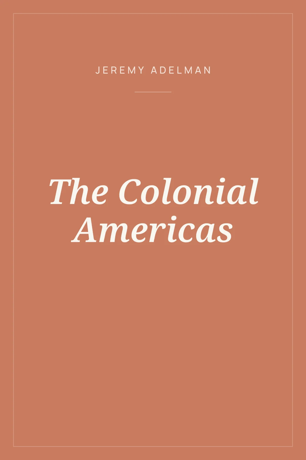 Portada de The Colonial Americas