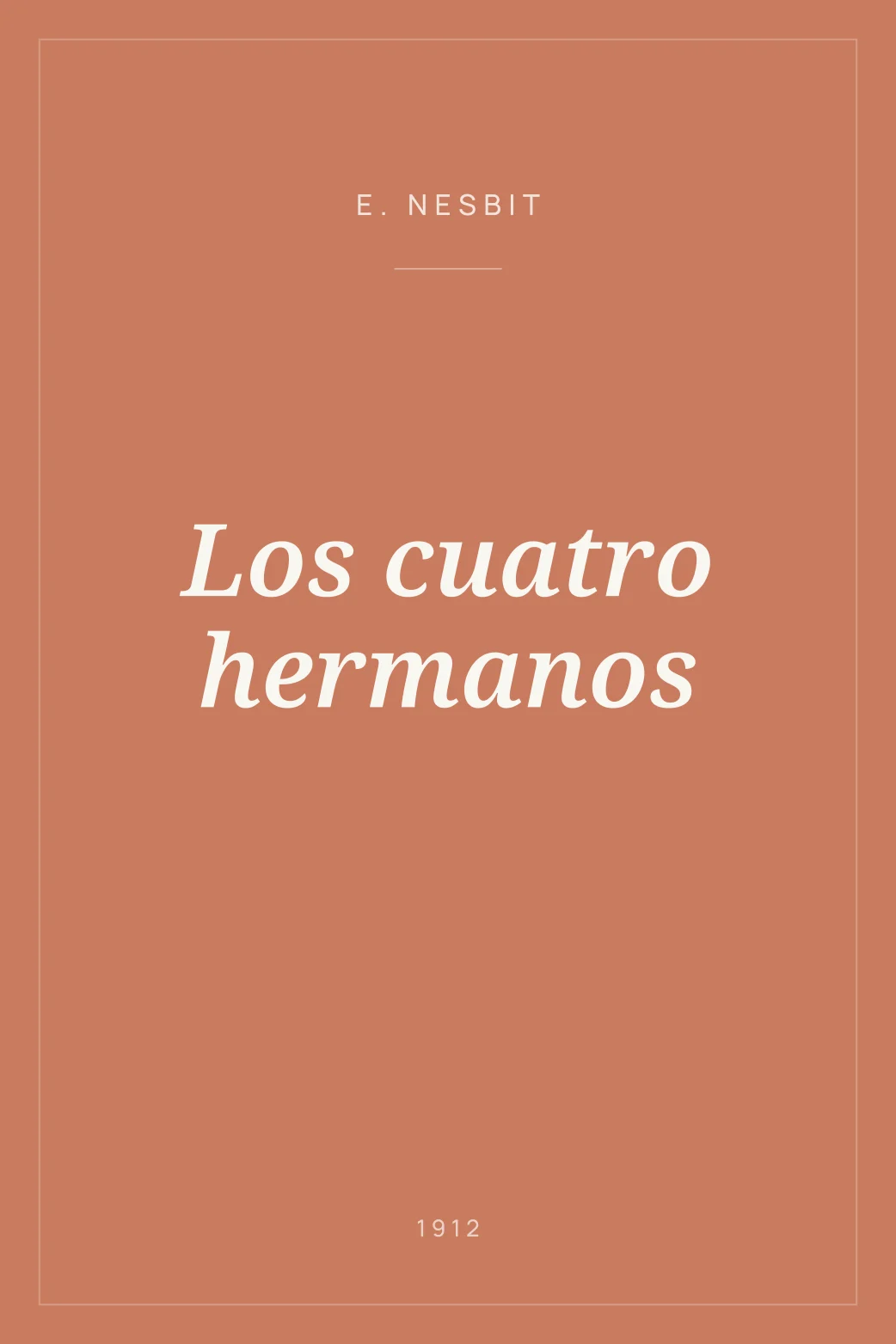 Portada de Los cuatro hermanos