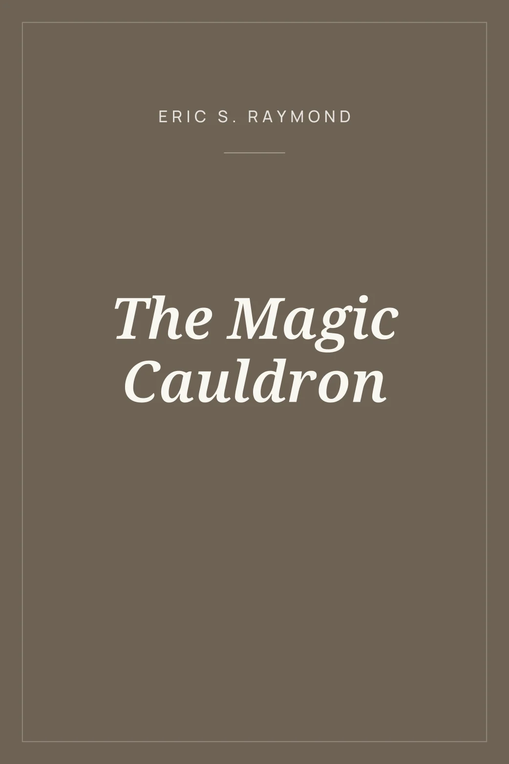Portada de The Magic Cauldron