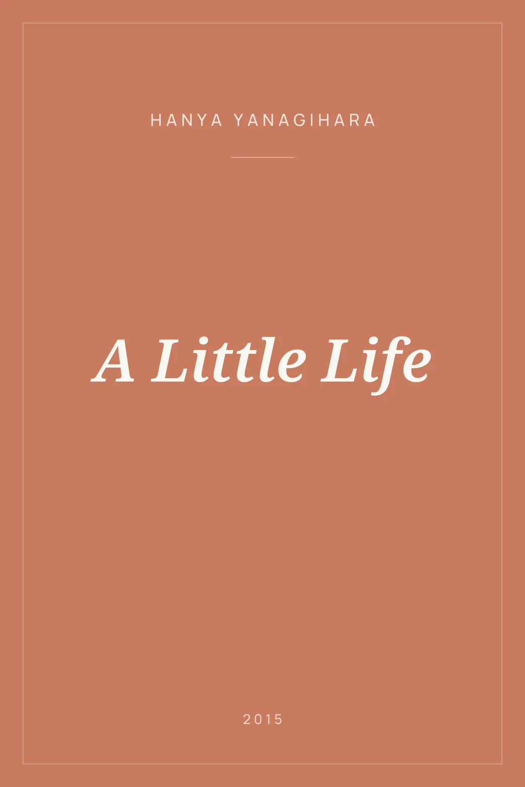 Portada de A Little Life