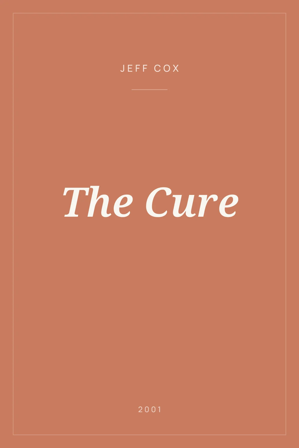 Portada de The Cure