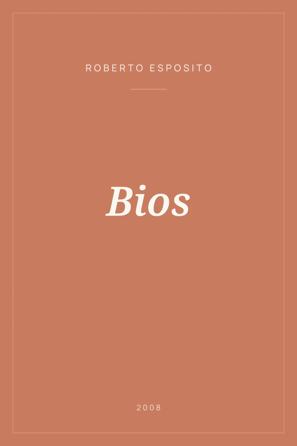 Portada de Bios