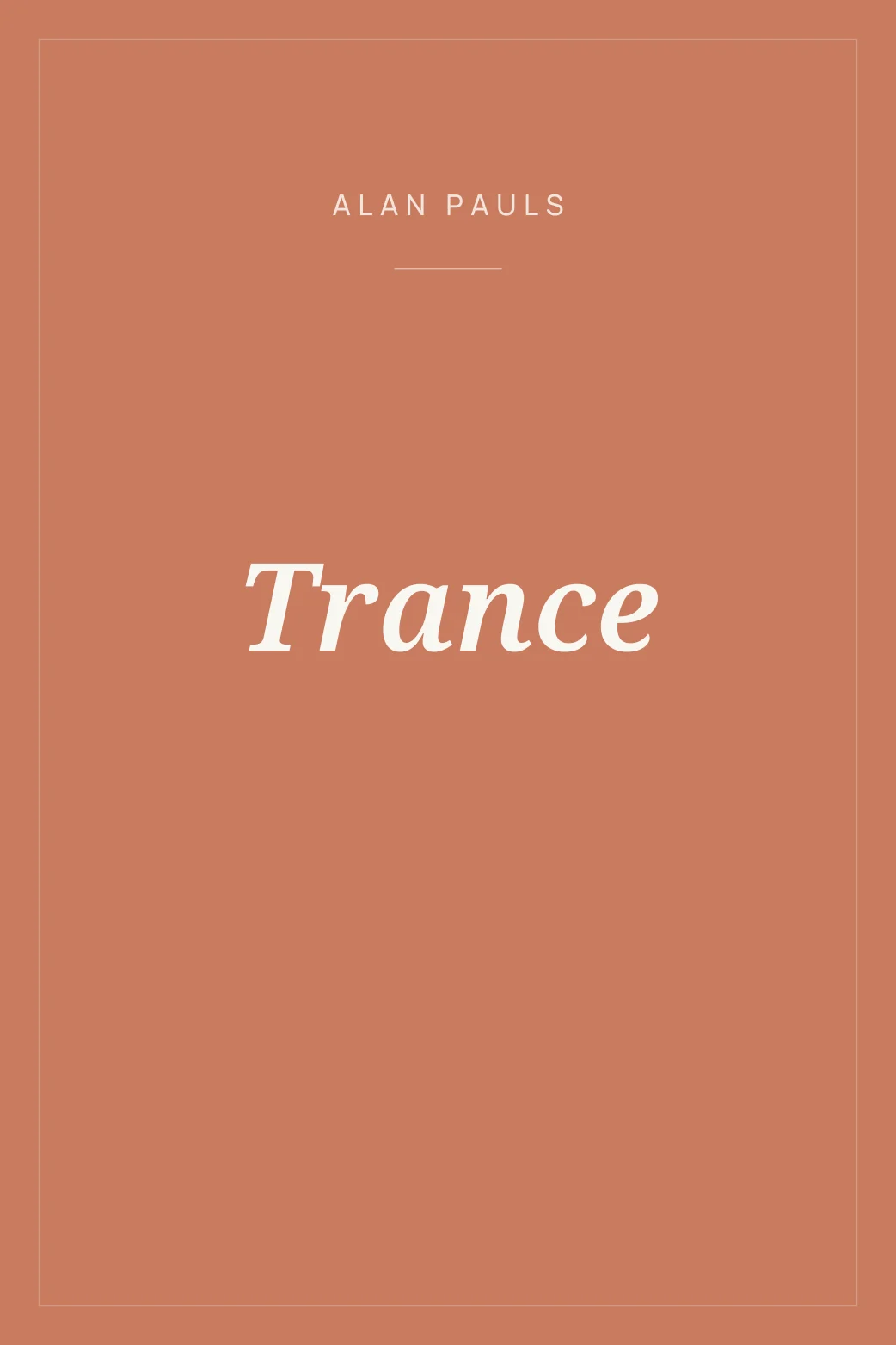 Portada de Trance