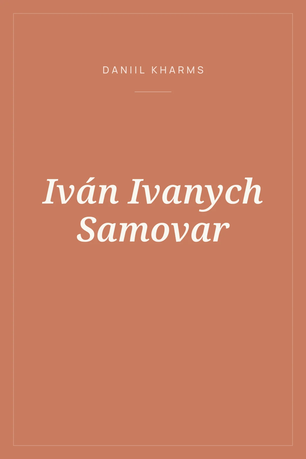 Portada de Iván Ivanych Samovar