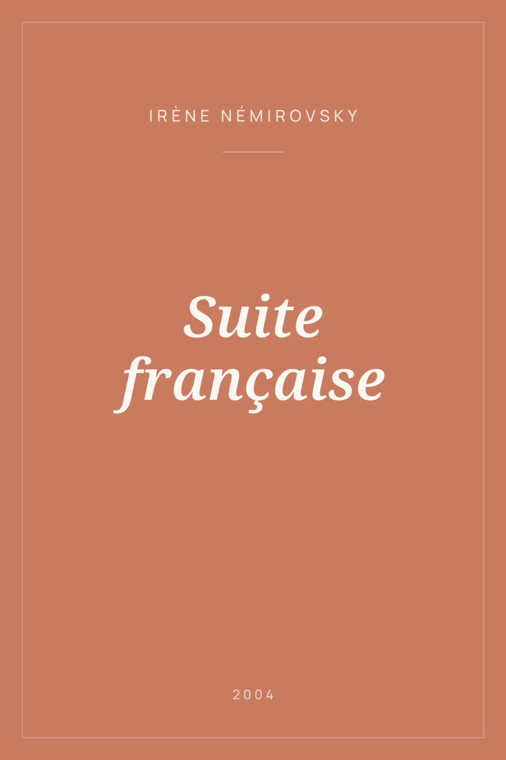 Portada de Suite française