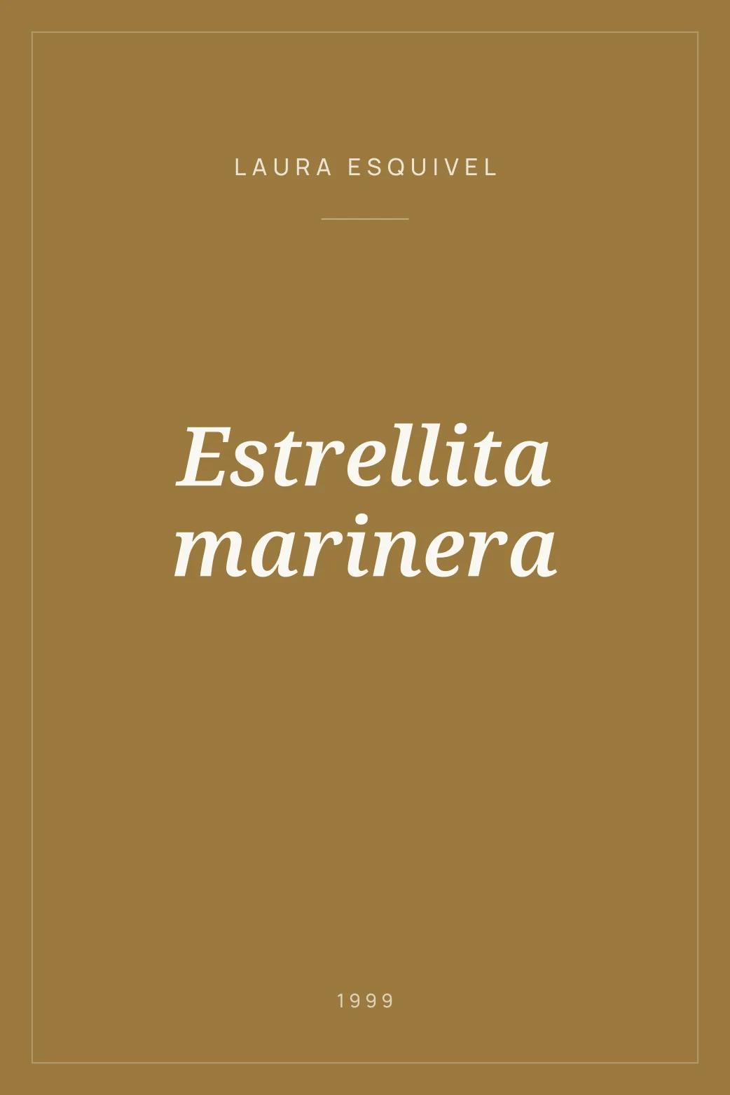 Portada de Estrellita marinera