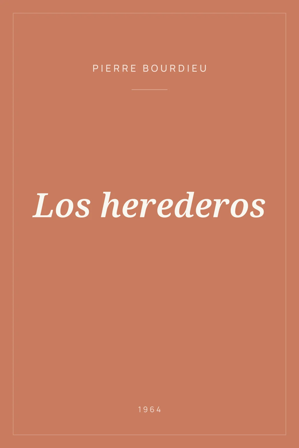 Portada de Los herederos