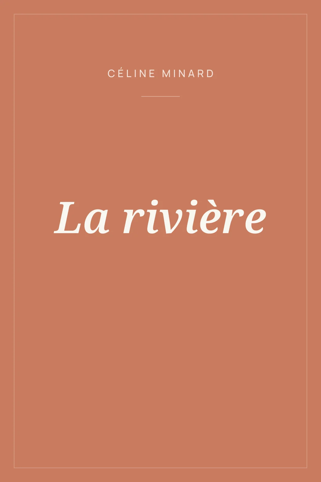 Portada de La rivière
