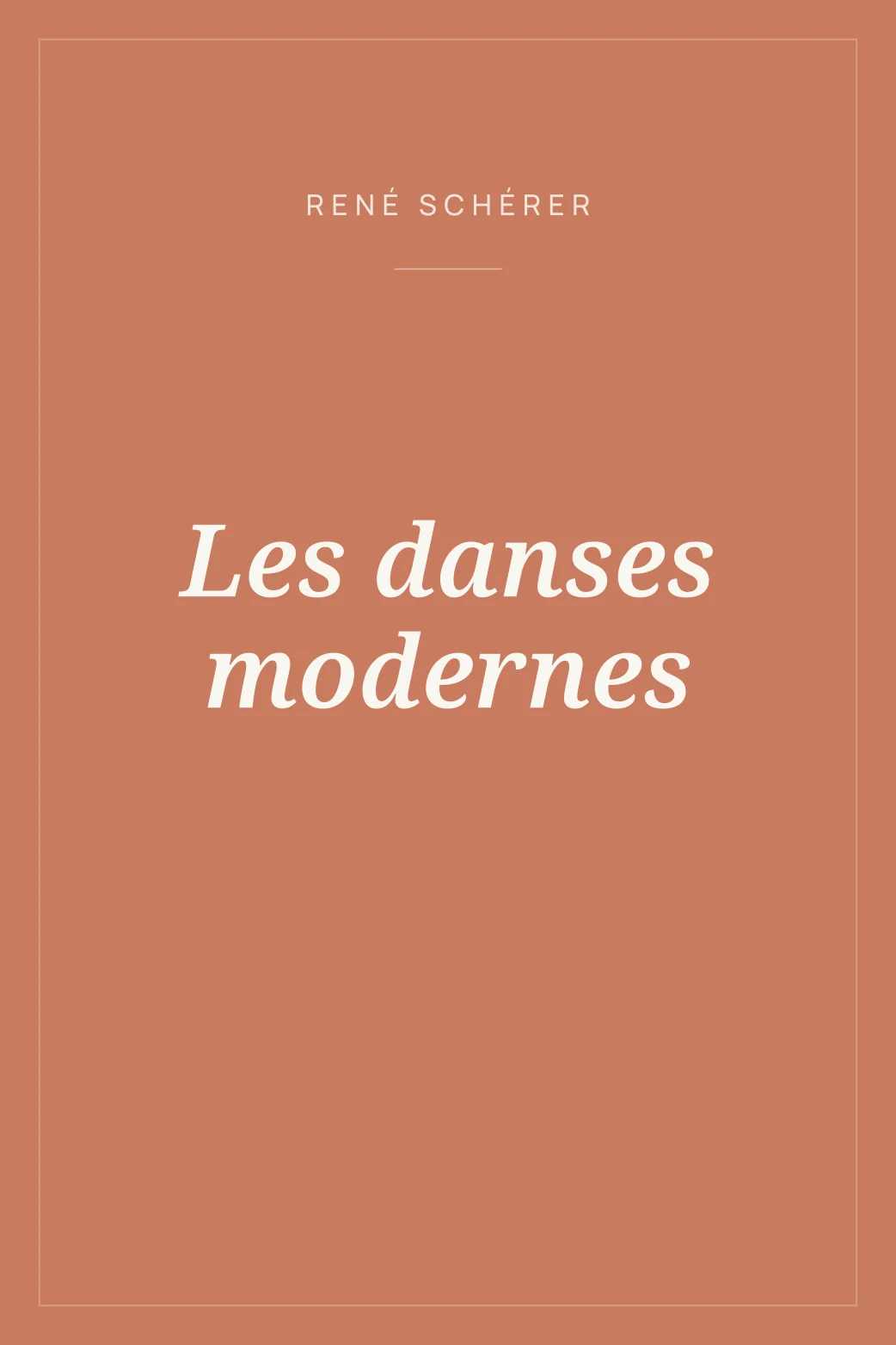 Portada de Les danses modernes