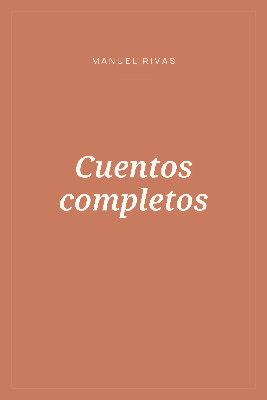 Portada de Cuentos completos