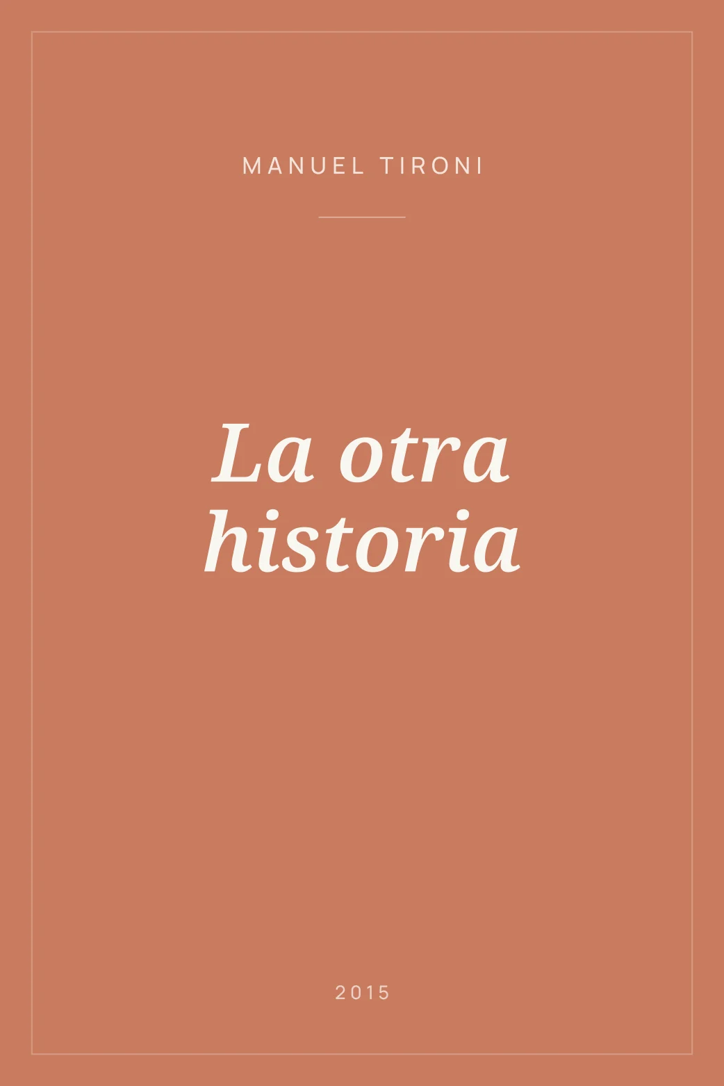 Portada de La otra historia