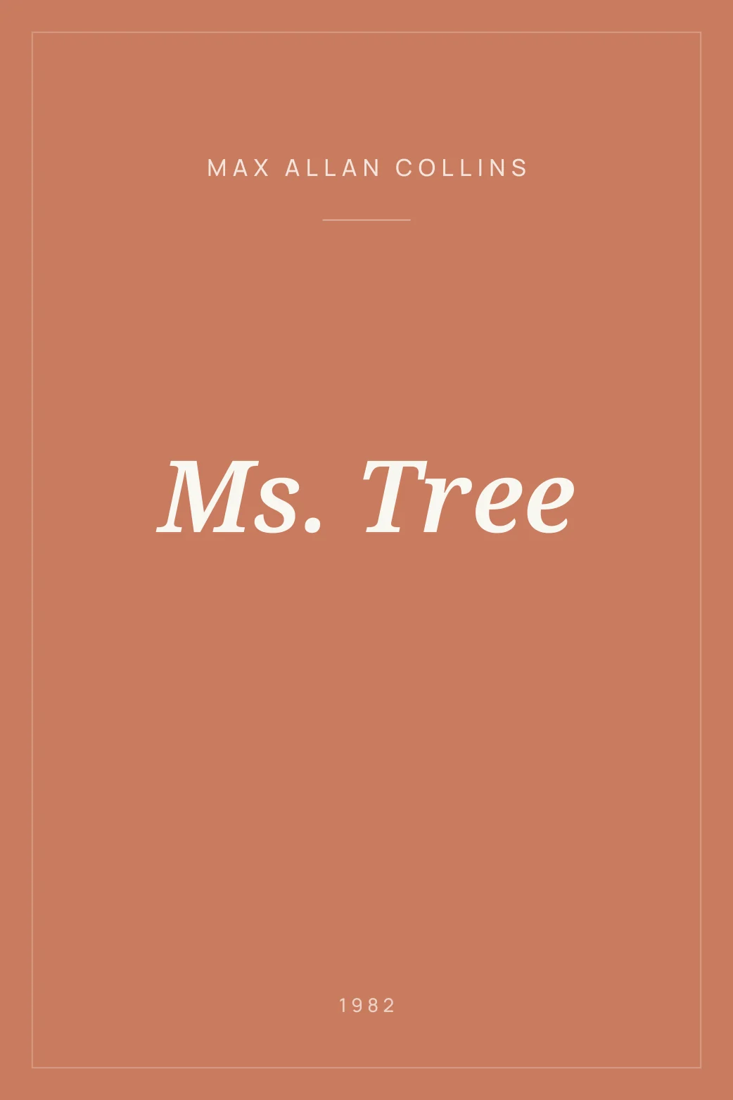 Portada de Ms. Tree