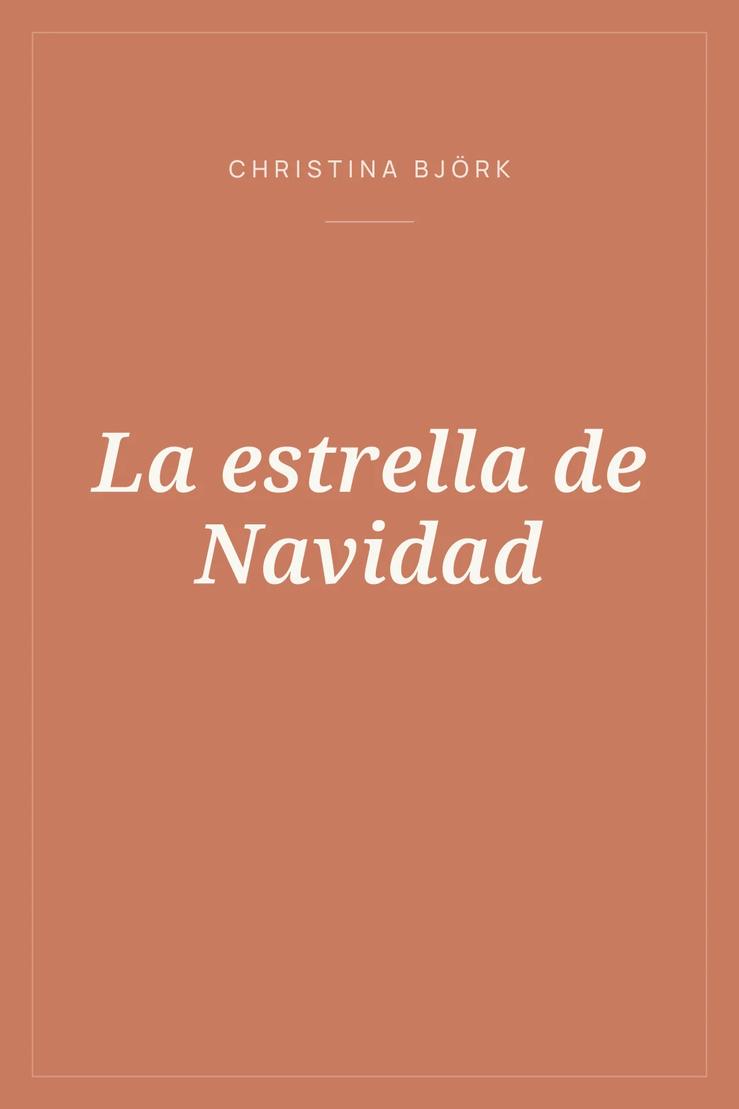 Portada de La estrella de Navidad