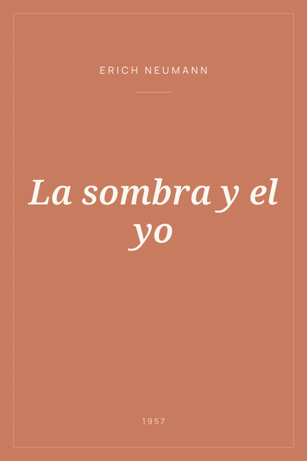 Portada de La sombra y el yo