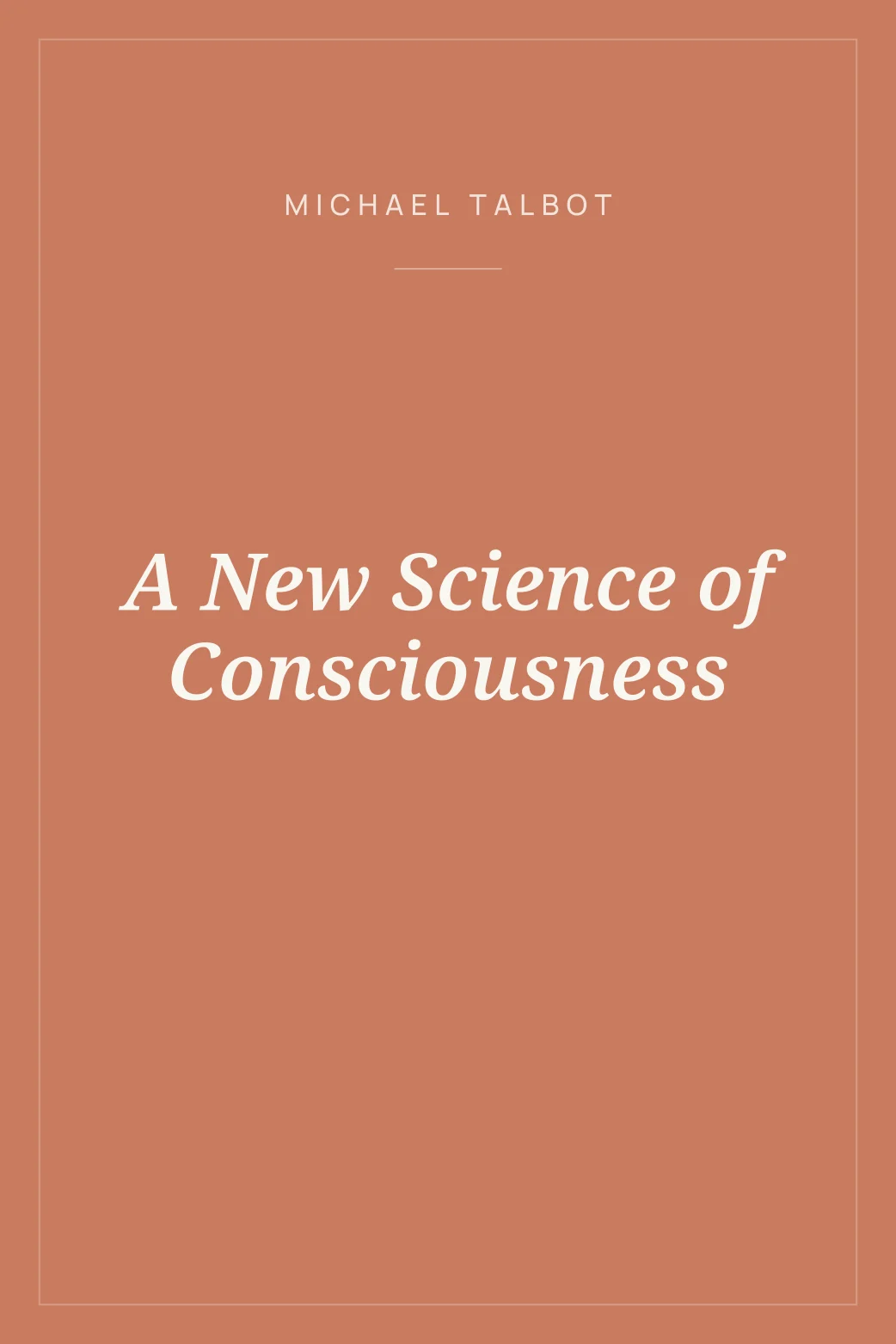 Portada de A New Science of Consciousness